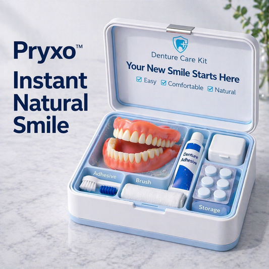 70% off! ⏰Pryxo™ Complete Dentures