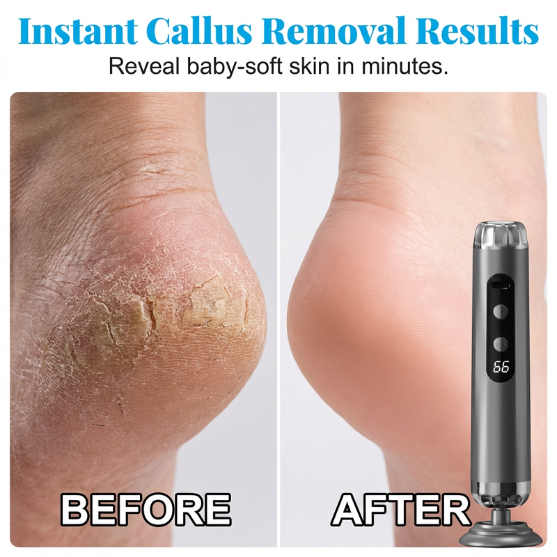 🔥Father’s Day 49% OFF - 5 Speeds Multi-Function Electric Foot Grinder