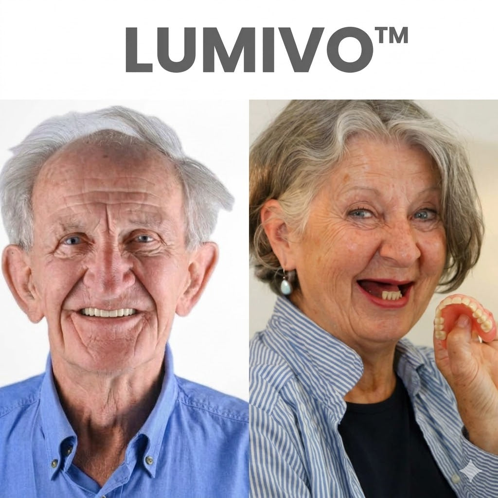 💖 🦷 LUMIVO™ Custom-Fit Dentures ⏰ ENDS TODAY   70% OFF | Smile with Confidence